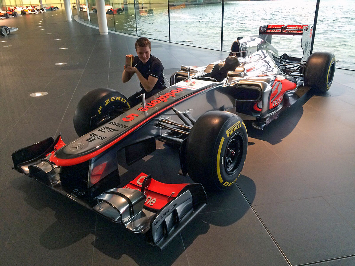 Driver of Promise‐Auszeichnung ‐ Benjamin Mazatis mit McLaren‐Award ausgezeichnet