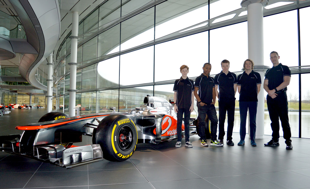 Ich bin stolz, weiter Teil der McLaren-Familie zu sein - Mazatis erneut in der McLaren Performance Academy 1 Benjamin Mazatis April 2015 McLaren Performance Academy