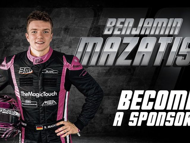 Werden Sie jetzt ein Sponsor von Benjamin Mazatis!