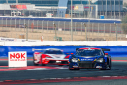 Benjamin Mazatis gegen Valentino Rossi bei den 24H Dubai 54