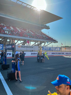 Benjamin Mazatis gegen Valentino Rossi bei den 24H Dubai 114