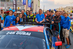 Benjamin Mazatis gegen Valentino Rossi bei den 24H Dubai 40