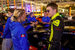 Benjamin Mazatis gegen Valentino Rossi bei den 24H Dubai 43